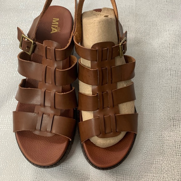 Mia girl Lula Gladiator Heeled Sandal Women’s size 7,8,9,10 or 11 various - Picture 2 of 13